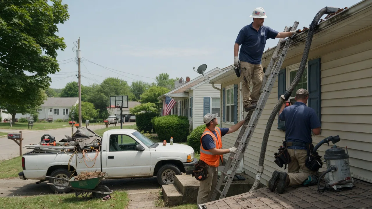 Gutter Installation in Breckenridge, MI near me